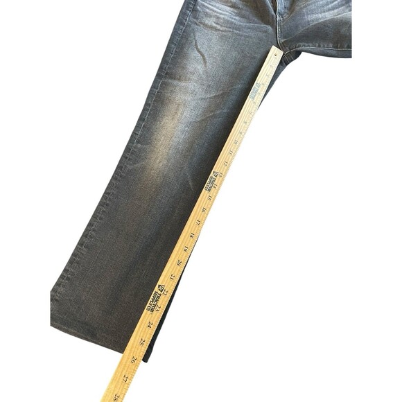 AG Adriano Goldschmied Saige High Rise Straight Jeans Black Size 28 Inseam 26 - Picture 14 of 16